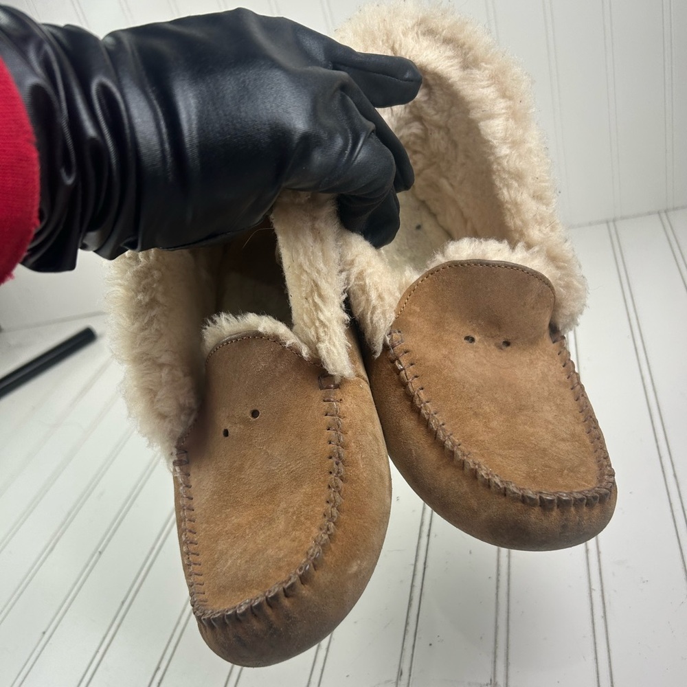 UGG Women's Alena Chestnut Moccasins Size 10 SEE PHOTOS - Picture 6 of 11